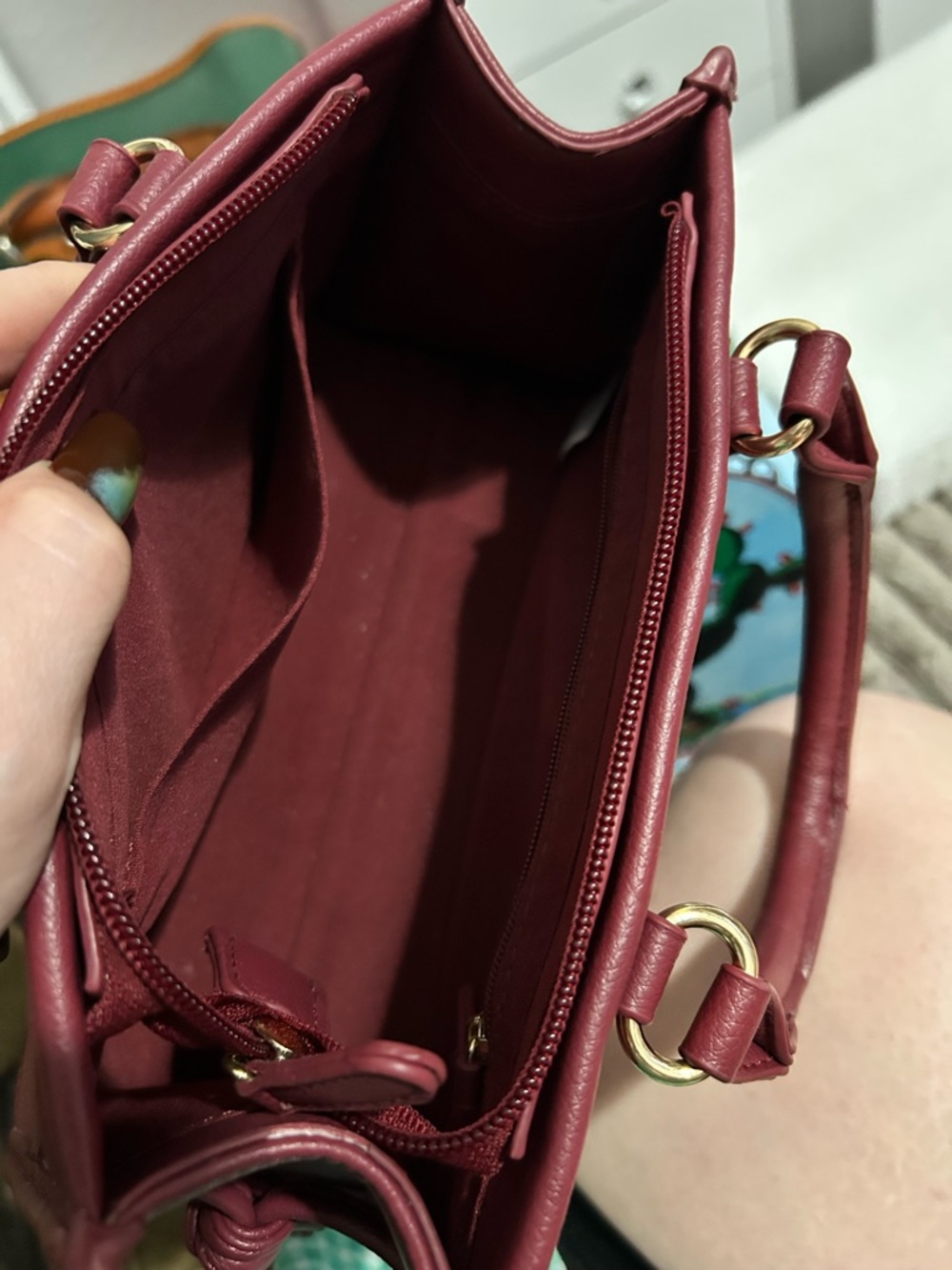 Others Follow Rose-Pink Mini Top-Handle Satchel - Picture 5 of 5